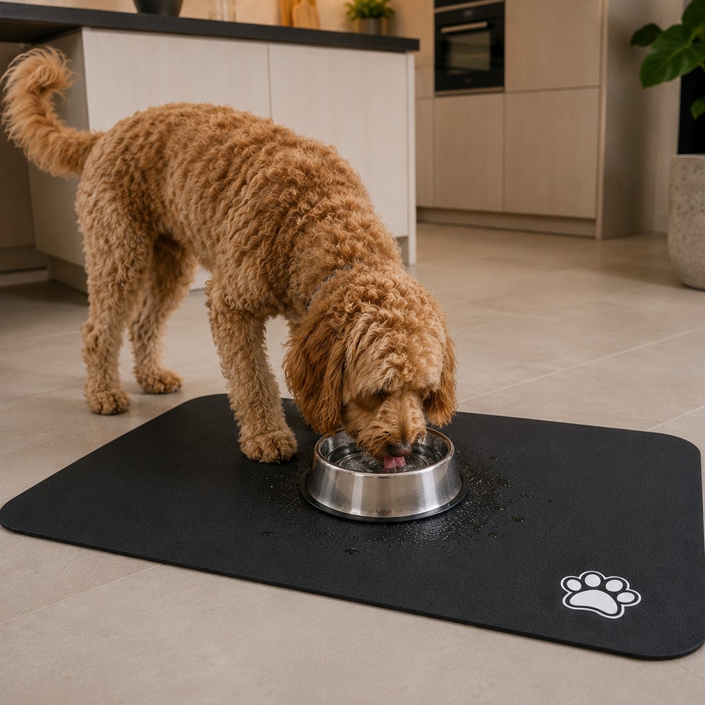 Absorberende Foderbakke-måtte til Hund og Kat 5