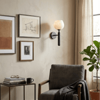 Alabaster Væglampe – Naturlig Sten med Blødt Lys til Elegant Belysning 7