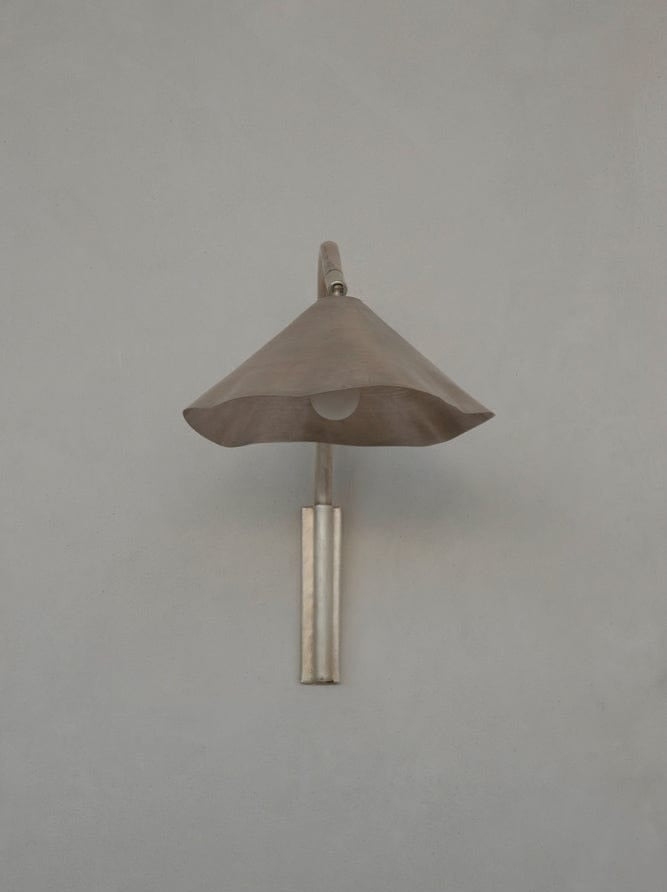 Antik Væglampe II i Metal - Klassisk Design med Buet Arm 3
