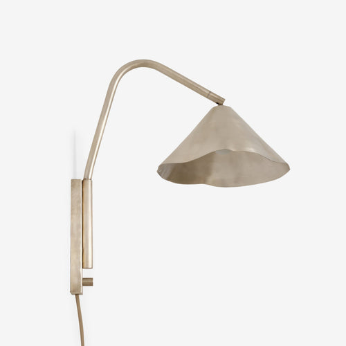 Antik Væglampe II i Metal - Klassisk Design med Buet Arm 7