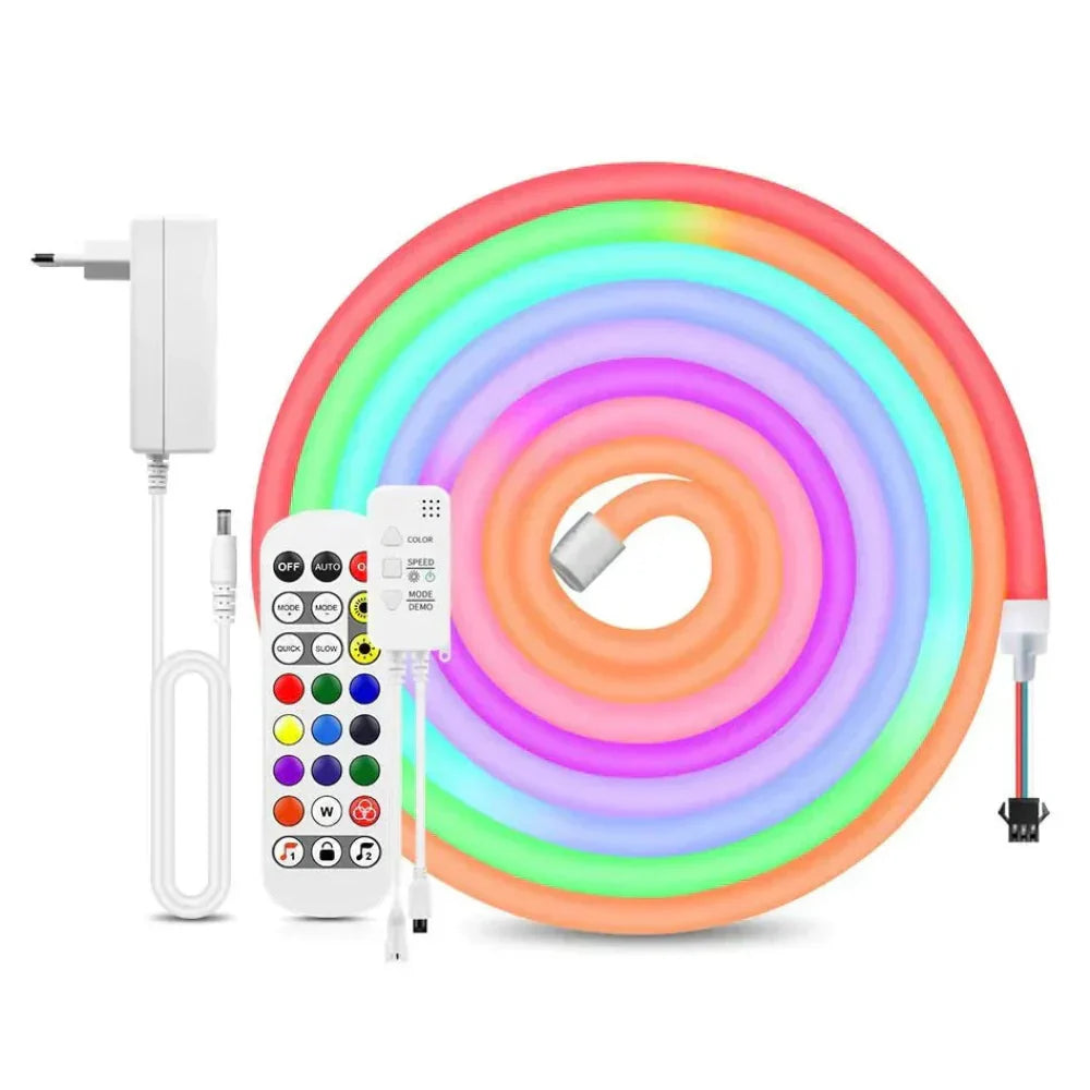Appstyret LED-Neonstribe med RGB og Musiksynkronisering 2