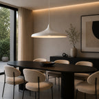 Arkitektonisk Pendel Lampe i Jern - Organisk Silhuet med Blødt Ambient Lys 5