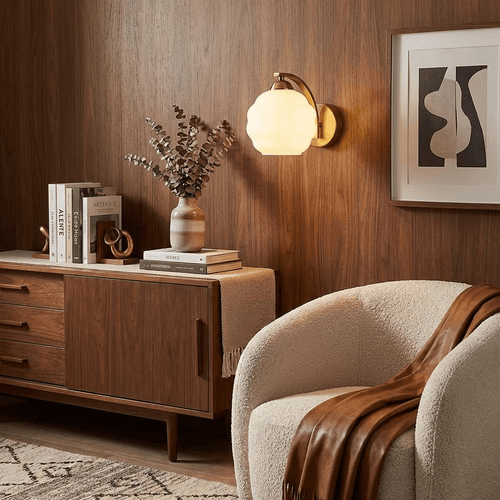 Art Deco Væglampe i Vintage Stil – Dekorative Detaljer til Stemningsfuld Belysning 2