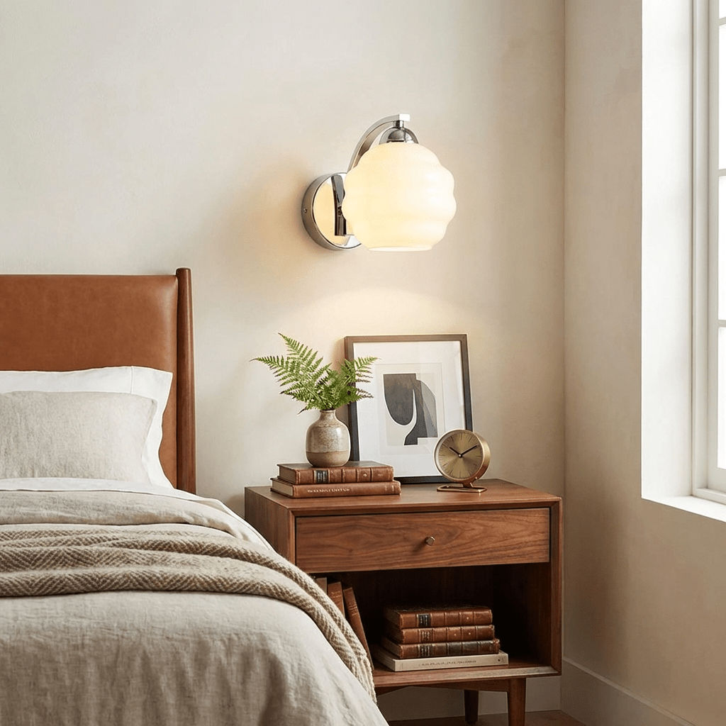 Art Deco Væglampe i Vintage Stil – Dekorative Detaljer til Stemningsfuld Belysning 7