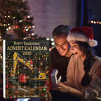 Julekalender med Entreprenørmaskiner til Børn – 24 Overraskelser med Køretøjer & Værktøj, Nedtælling til Jul, 3+ År