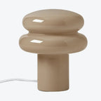 Bauhaus Bordlampe i Opalglas - Svampeform med Blødt Diffust Lys 11