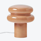 Bauhaus Bordlampe i Opalglas - Svampeform med Blødt Diffust Lys 13