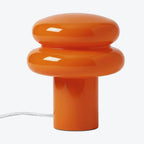 Bauhaus Bordlampe i Opalglas - Svampeform med Blødt Diffust Lys 9
