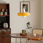 Bauhaus Hængelampe – Farvet Glas med Elegant Design 10