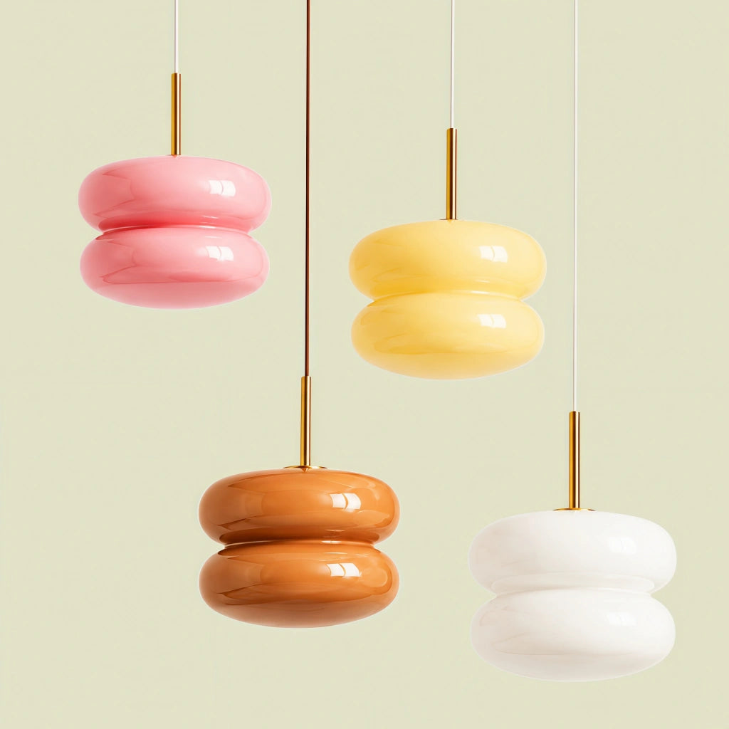 Bauhaus Pendel Lampe i Opalglas – Minimalistisk Design med Diffust Lys 2