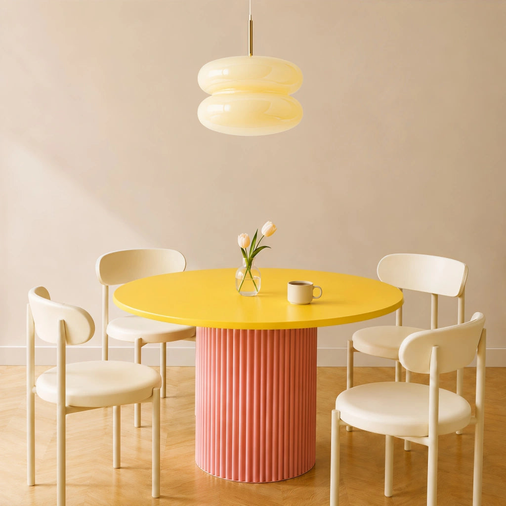 Bauhaus Pendel Lampe i Opalglas – Minimalistisk Design med Diffust Lys 3