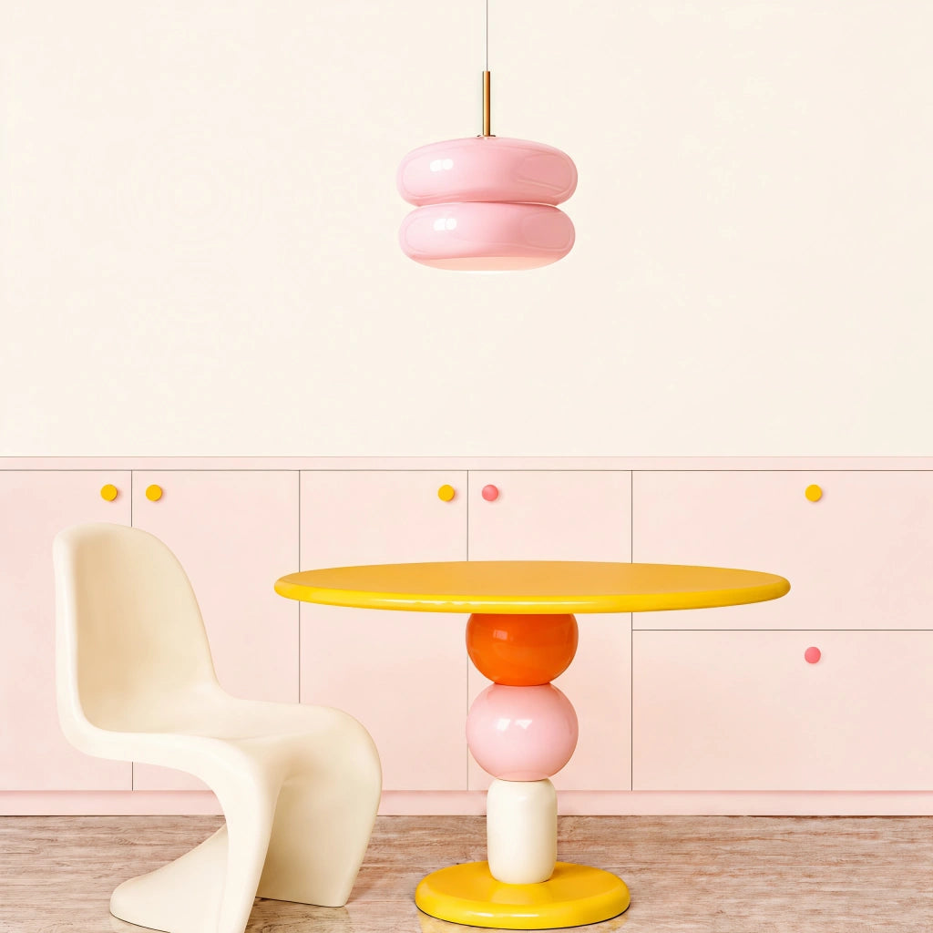 Bauhaus Pendel Lampe i Opalglas – Minimalistisk Design med Diffust Lys 6