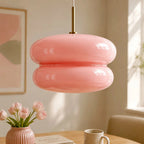 Bauhaus Pendel Lampe i Opalglas – Minimalistisk Design med Diffust Lys 9