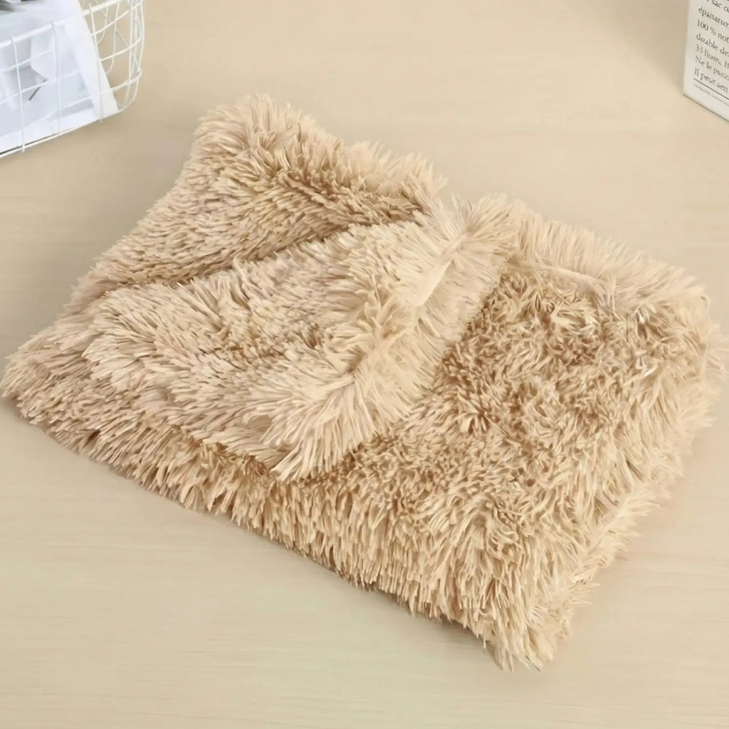 Blødt Fluffy Kæledyrstæppe til Angstlindring og Komfort 4