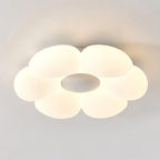 Blomsterformet Loftlampe med Seks Kronblade til Børneværelse 0
