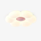 Blomsterformet Loftlampe med Seks Kronblade til Børneværelse 1