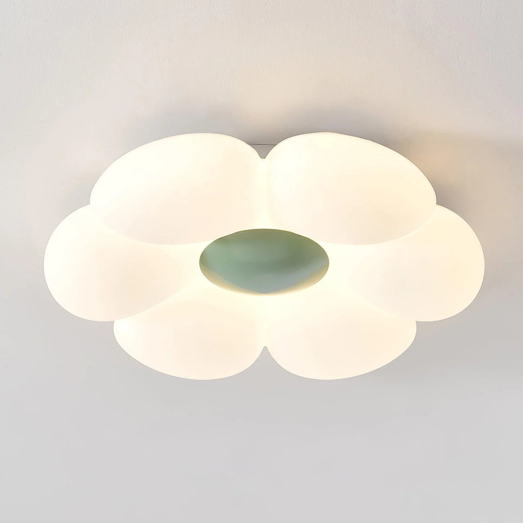 Blomsterformet Loftlampe med Seks Kronblade til Børneværelse 10