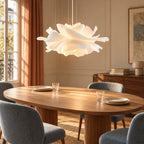 Blomstformet Pendel Lampe – Lotusinspireret Akryldesign til Spisebord og Soveværelse 10