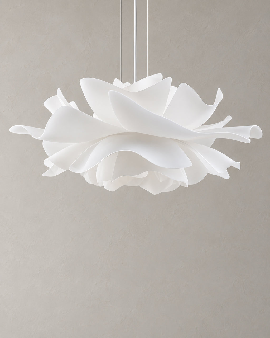 Blomstformet Pendel Lampe – Lotusinspireret Akryldesign til Spisebord og Soveværelse 8