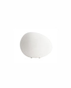 Bordlampe i Frostet Akryl - Organisk Stendesign 1
