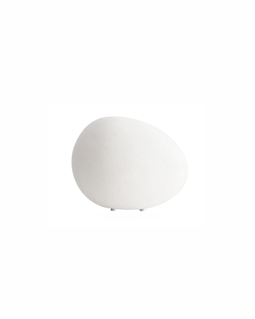 Bordlampe i Frostet Akryl - Organisk Stendesign 1
