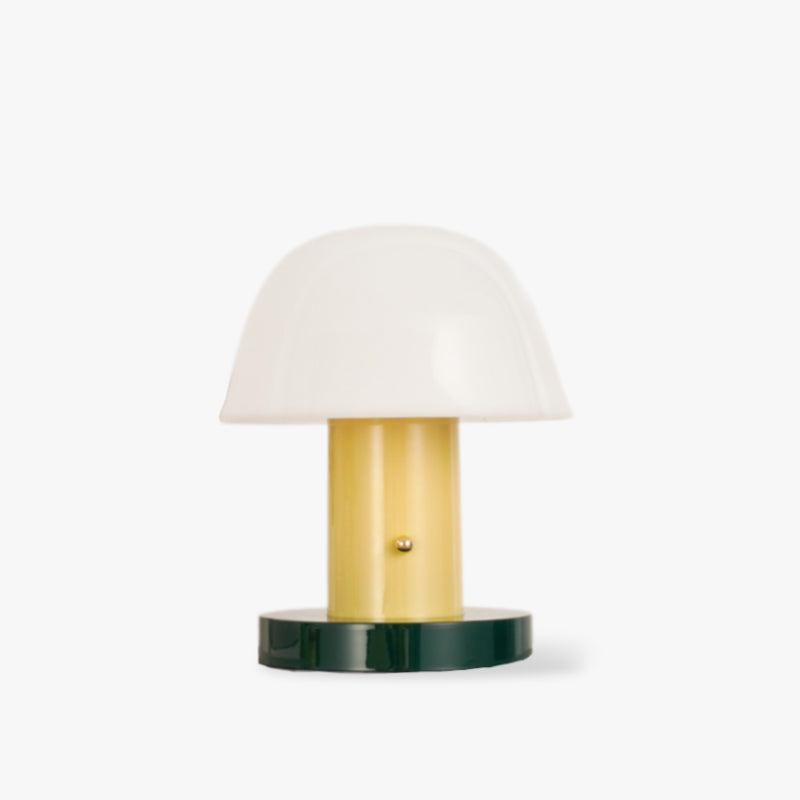 Bordlampe i Metal – Husformet Design med Integreret LED og USB-port 10