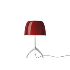 Bordlampe med Kuppelformet Skærm - Elegant Trebenet Stel 14