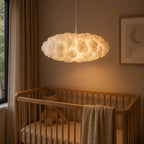 Cloud Pendel Lampe - Skulpturelt Design med Justerbar Højde 10