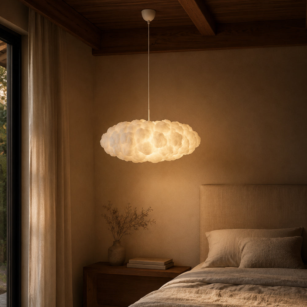 Cloud Pendel Lampe - Skulpturelt Design med Justerbar Højde 15