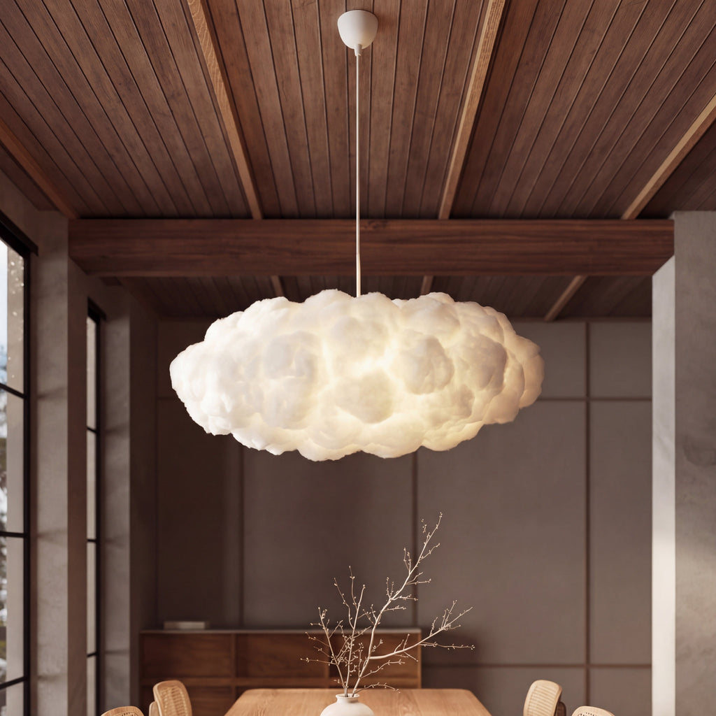 Cloud Pendel Lampe - Skulpturelt Design med Justerbar Højde 4
