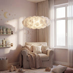 Cloud Pendel Lampe - Skulpturelt Design med Justerbar Højde 5
