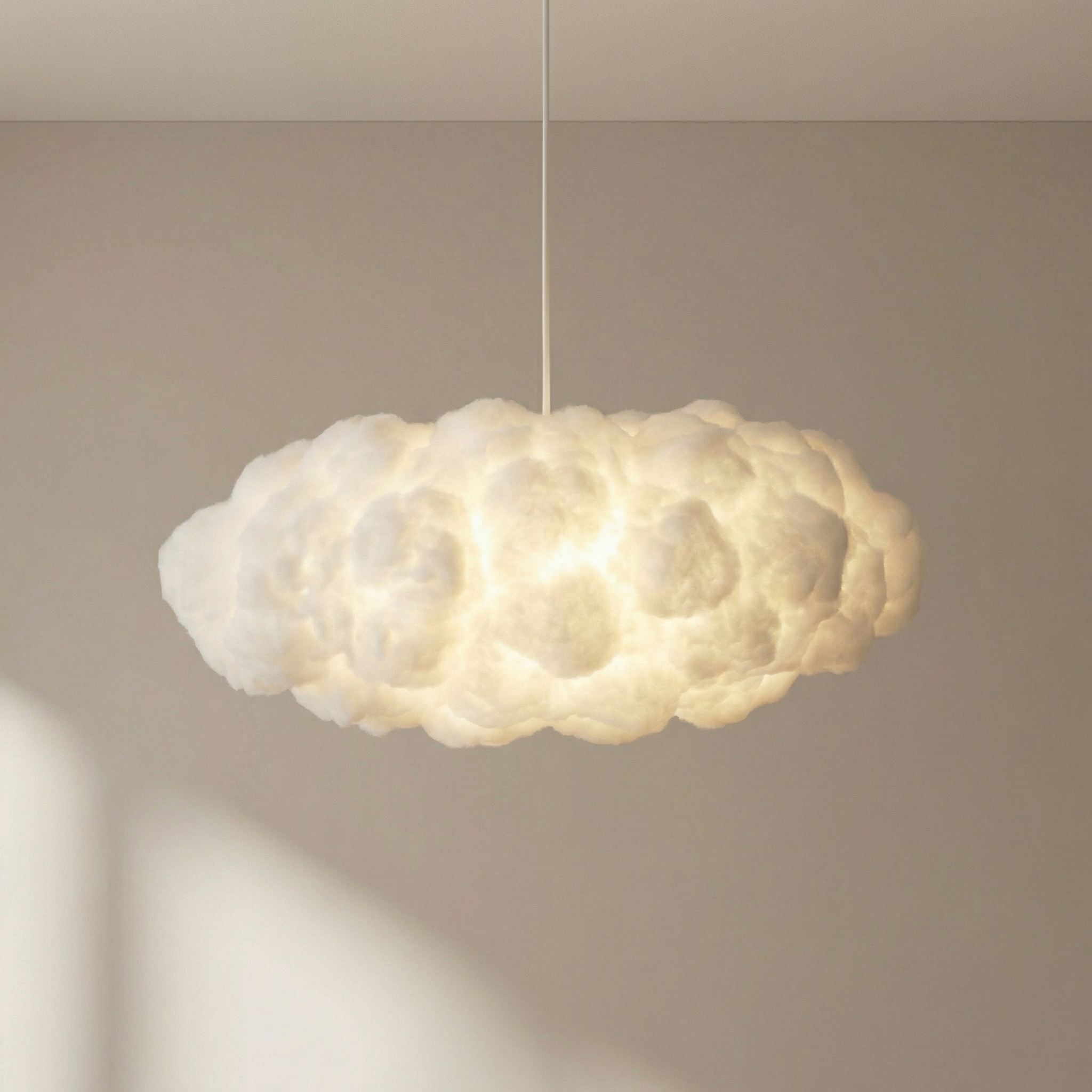 Cloud Pendel Lampe - Skulpturelt Design med Justerbar Højde 7
