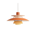 Designer Pendel Lampe i Metal - Flerlags Skærm med Blændfri Belysning 11
