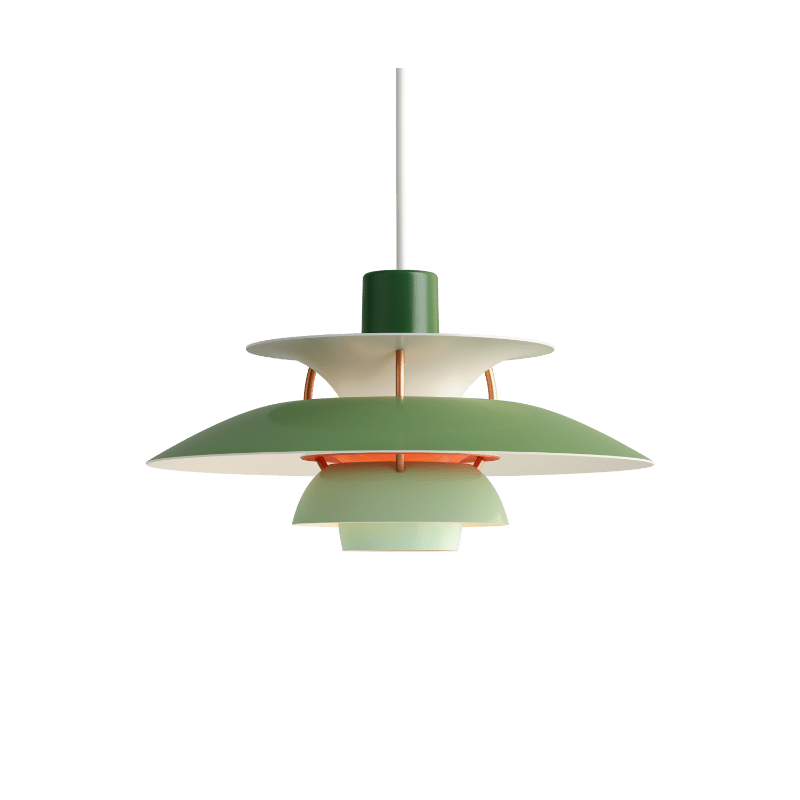 Designer Pendel Lampe i Metal - Flerlags Skærm med Blændfri Belysning 13