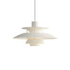 Designer Pendel Lampe i Metal - Flerlags Skærm med Blændfri Belysning 7
