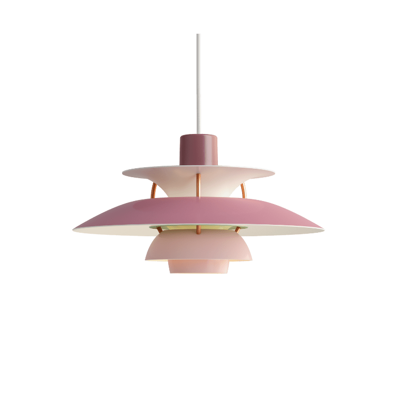 Designer Pendel Lampe i Metal - Flerlags Skærm med Blændfri Belysning 9
