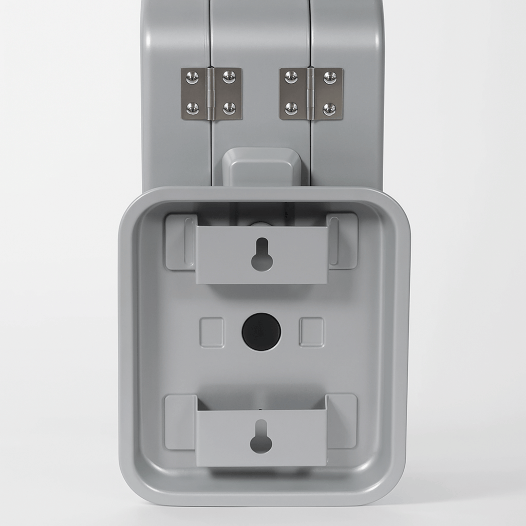 Dobbelt Trekants Vægur i Metal – Lydløs Mekanisme og Minimalistisk Design 6