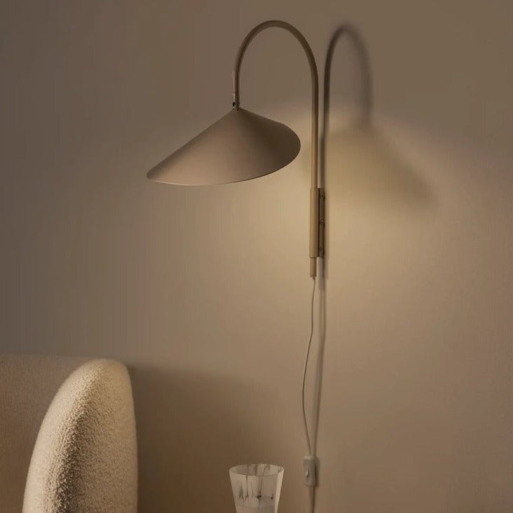 Drejelig Væglampe i Stål - Justerbar Minimalistisk Design 2