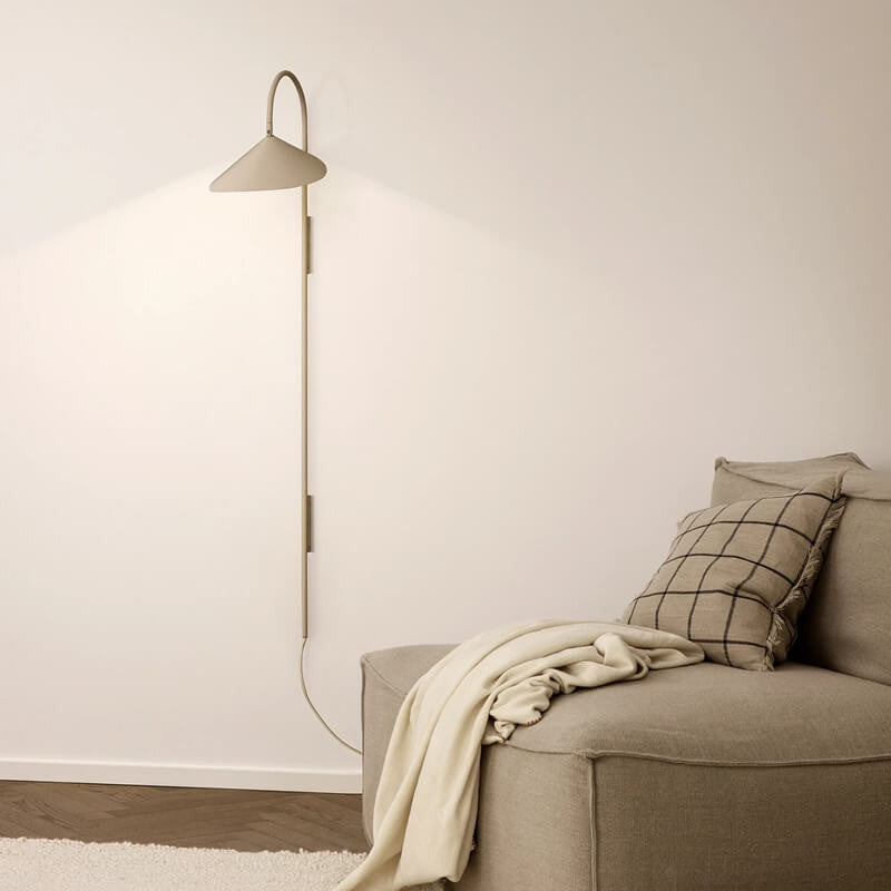 Drejelig Væglampe i Stål - Justerbar Minimalistisk Design 5