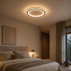 Elegant Loftlampe i Aluminium – Rundt Minimalistisk Design 2