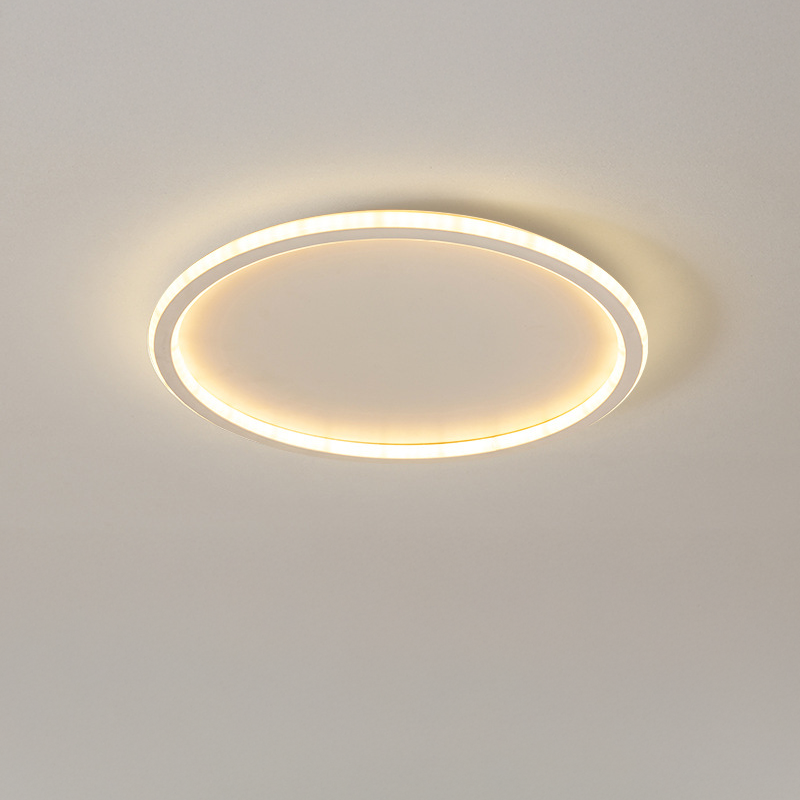 Elegant Loftlampe i Aluminium – Rundt Minimalistisk Design 3