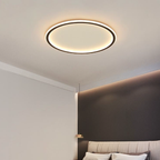 Elegant Loftlampe i Aluminium – Rundt Minimalistisk Design 5