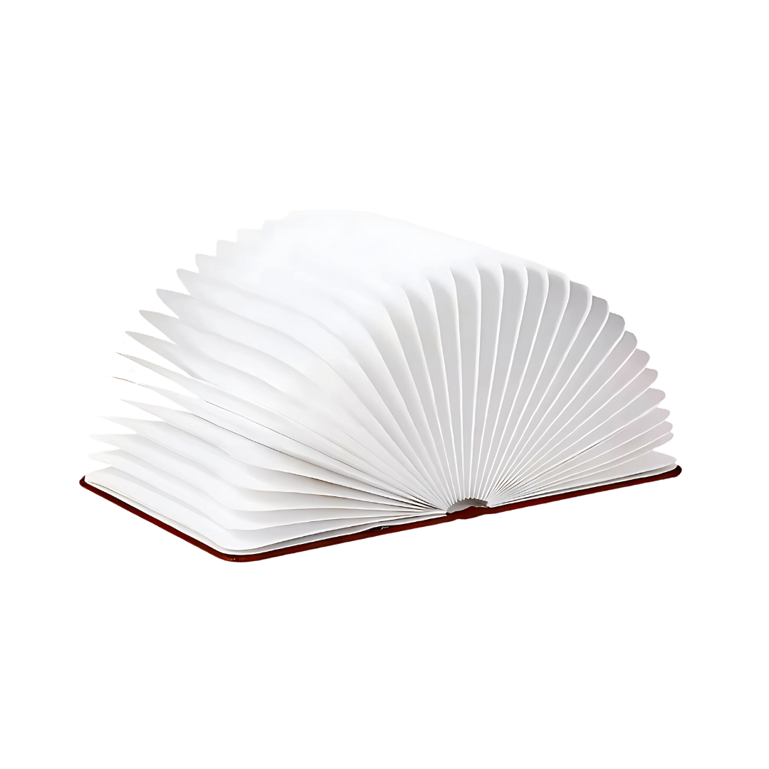 Foldbar Bordlampe i Bogdesign med Genopladeligt Batteri 6