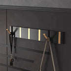 Foldbar Vægkrog i Rustfrit Stål – Minimalistisk Design til Pladsbesparende Opbevaring 2