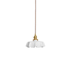 Fransk Loftlampe i Metal – Dekorativ Blomsterdesign til Elegant Belysning 0