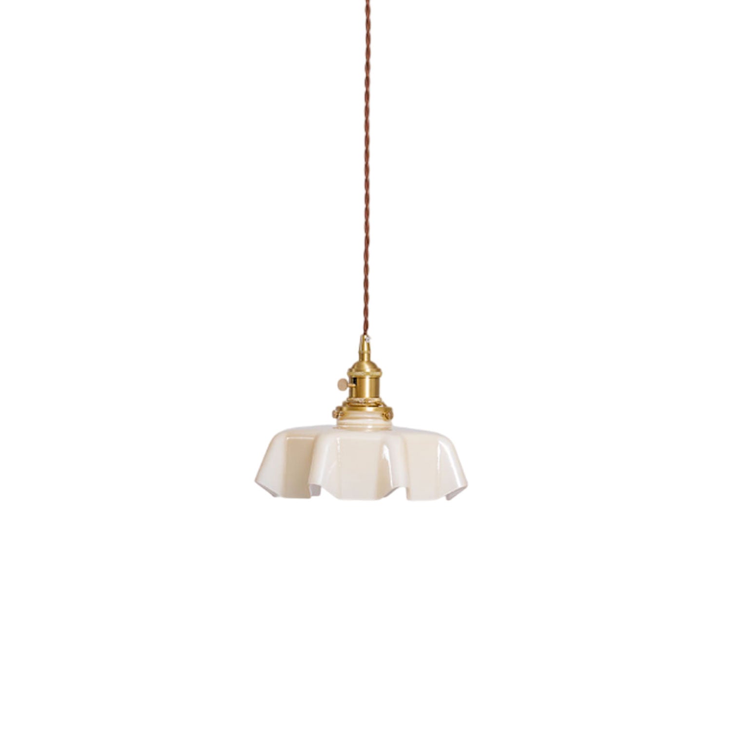 Fransk Loftlampe i Metal – Dekorativ Blomsterdesign til Elegant Belysning 12