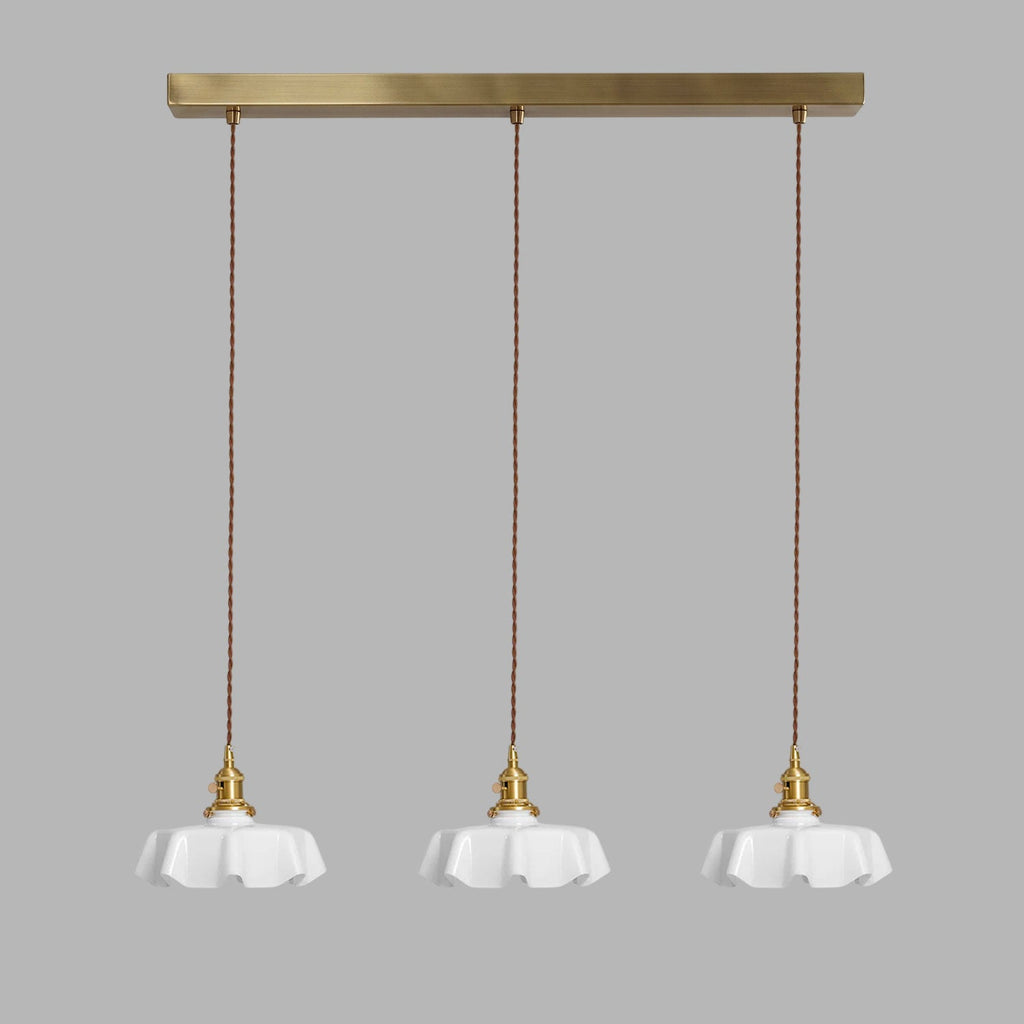 Fransk Loftlampe i Metal – Dekorativ Blomsterdesign til Elegant Belysning 14