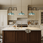 Fransk Loftlampe i Metal – Dekorativ Blomsterdesign til Elegant Belysning 4