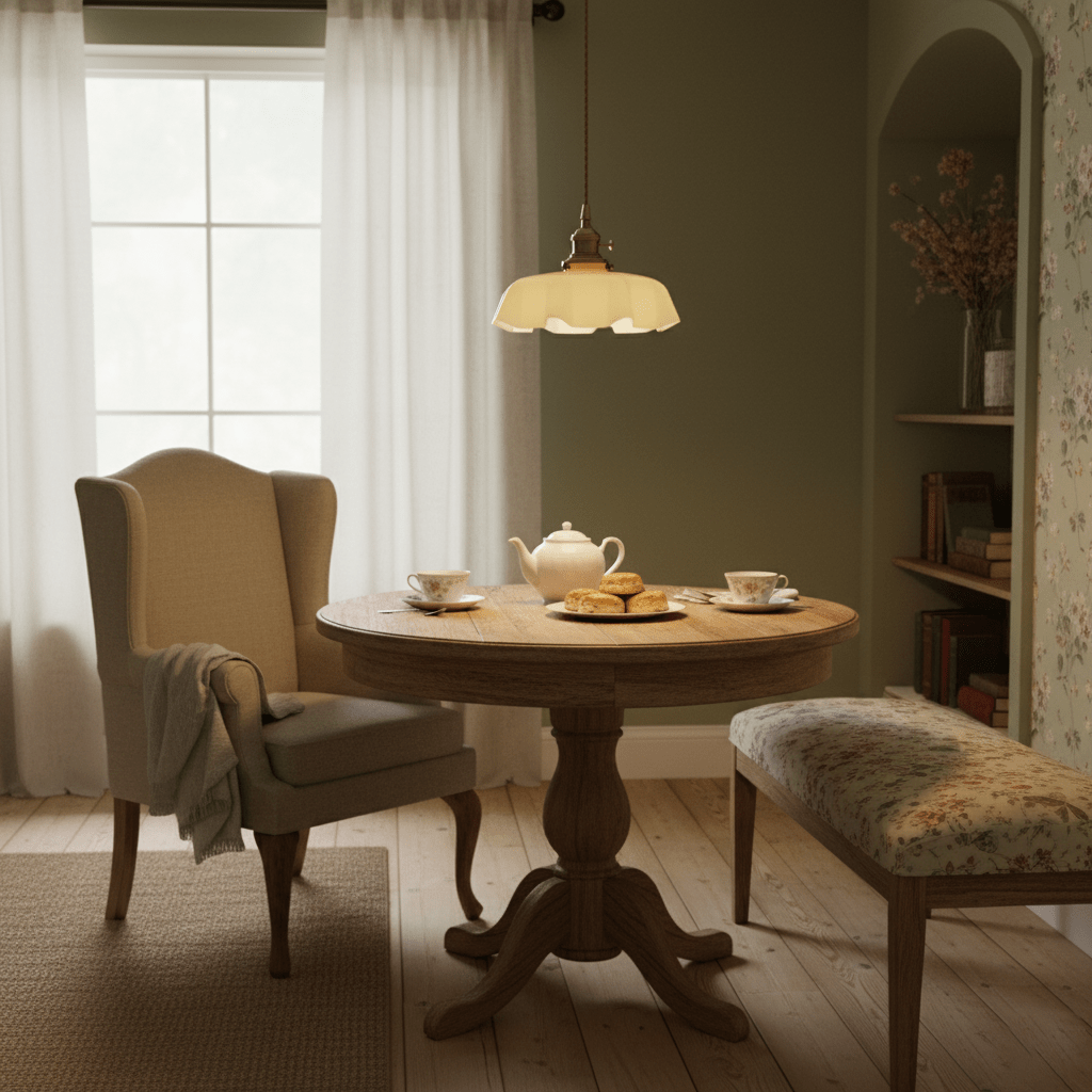 Fransk Loftlampe i Metal – Dekorativ Blomsterdesign til Elegant Belysning 6