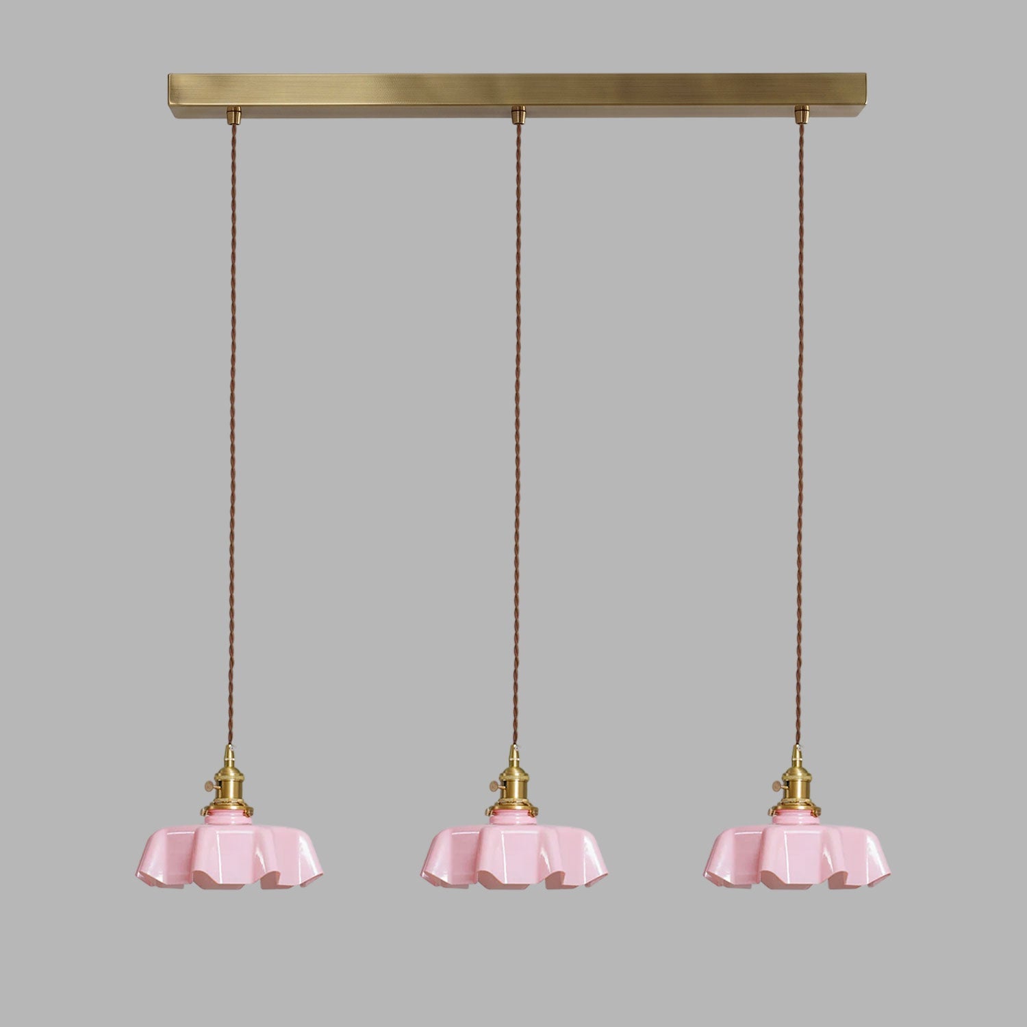 Fransk Loftlampe i Metal – Dekorativ Blomsterdesign til Elegant Belysning 9